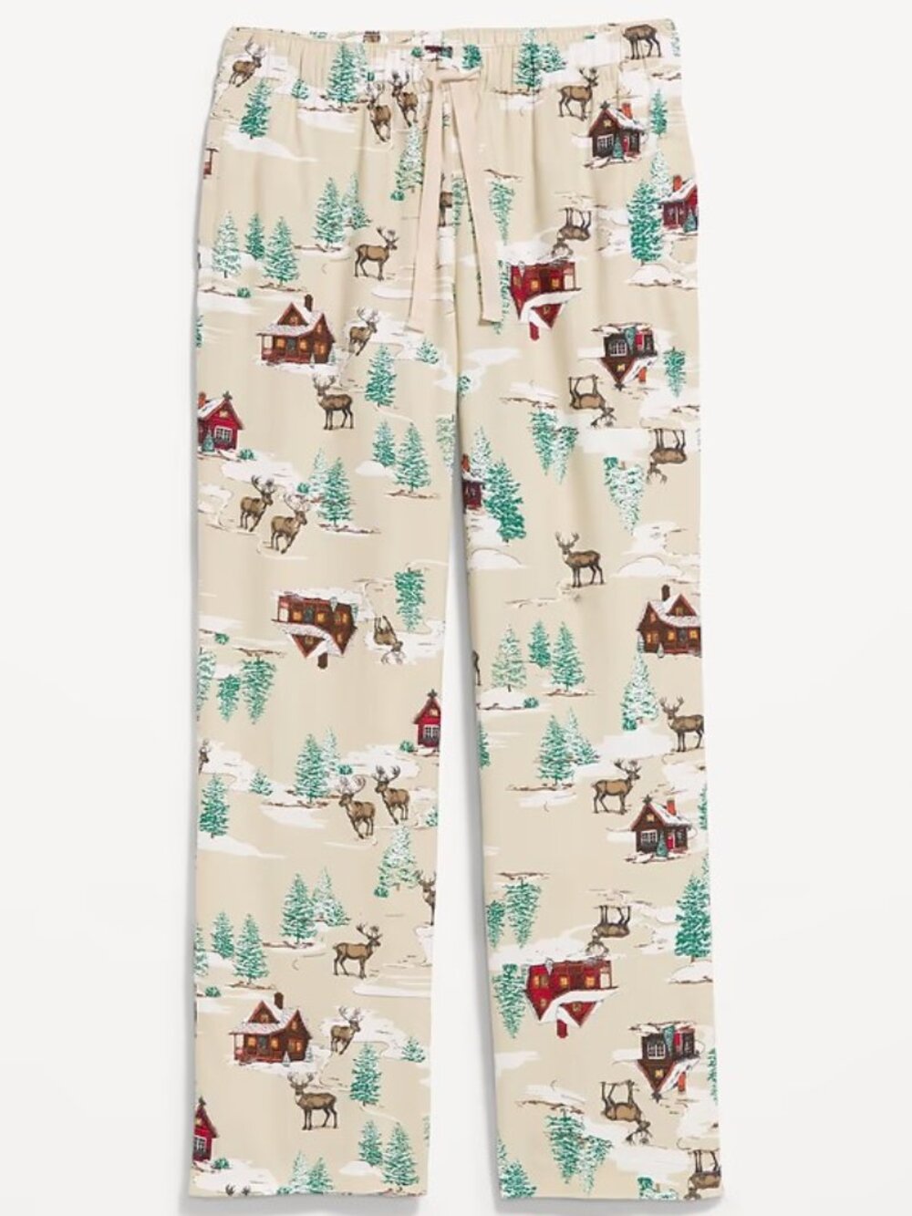 Old Navy 2X Flannel PJ Pajama Lounge Pants Winter Cabin Plus Size